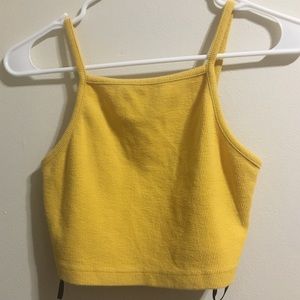 Mustard Yellow Halter Top